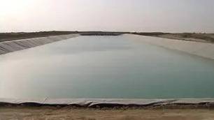 ساخت استخر کشاورزی در میانه آذربایجان شرقی