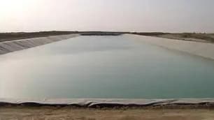 ساخت استخر کشاورزی در میانه آذربایجان شرقی